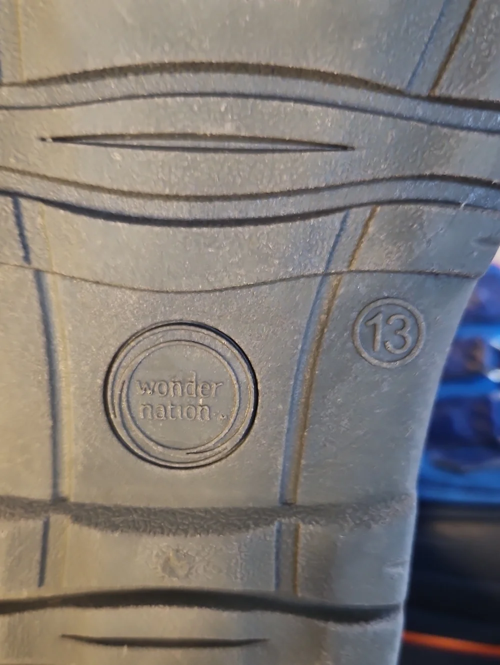 Blue Snowboots